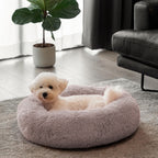 Fuzzy Round Fluffy Dog/Cat Bed