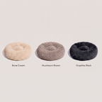 Fuzzy Round Fluffy Dog/Cat Bed